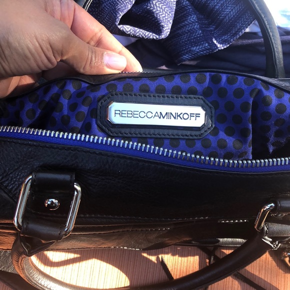 Rebecca Minkoff Black Satchel - Picture 5 of 9